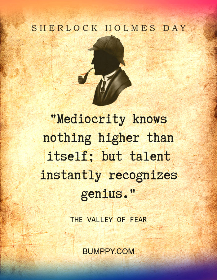 10 Best Sherlock Holmes Quotes, Ranked 10 Best Sherlock Holmes Quotes, Ranked