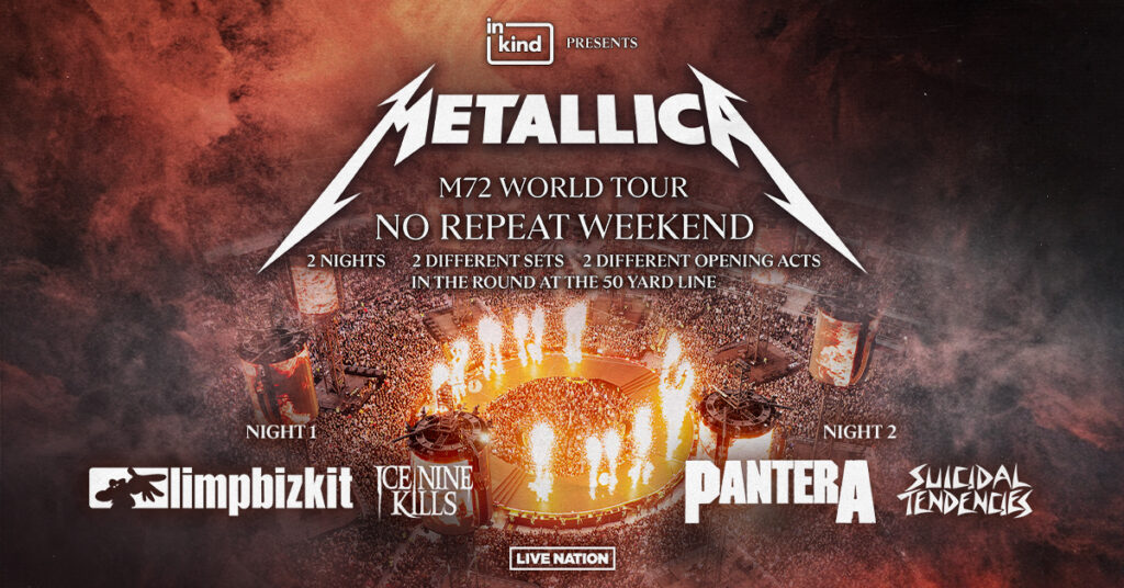 2026 Metallica M72 Tour: UK And European Dates Confirmed 2026 Metallica M72 Tour: UK And European Dates Confirmed