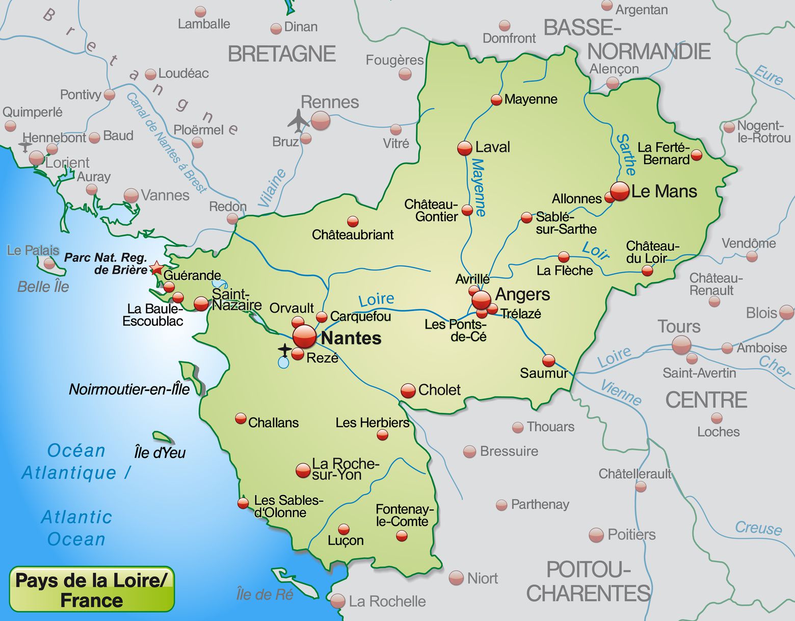 5 Circuits Vélo Pour Découvrir La Région De Nantes : Loire, Vignoble Et Estuaire 5 Circuits Vélo Pour Découvrir La Région De Nantes : Loire, Vignoble Et Estuaire