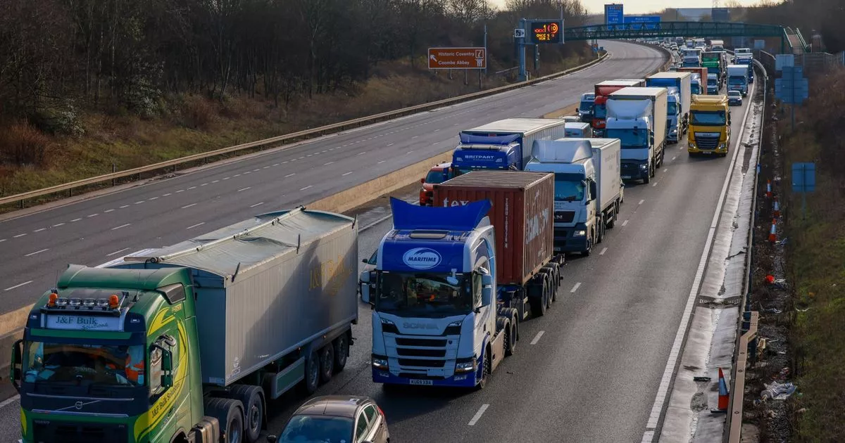 60-Minute Delays On M6 Southbound Due To Accident 60-Minute Delays On M6 Southbound Due To Accident