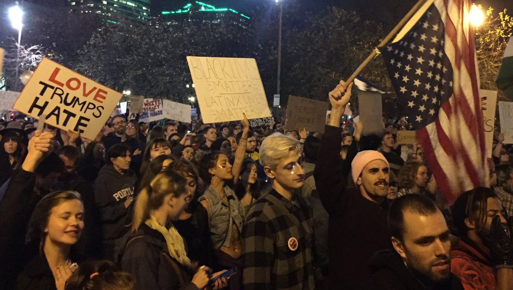 American Protests: A Look At The Anti-Trump Movement American Protests: A Look At The Anti-Trump Movement