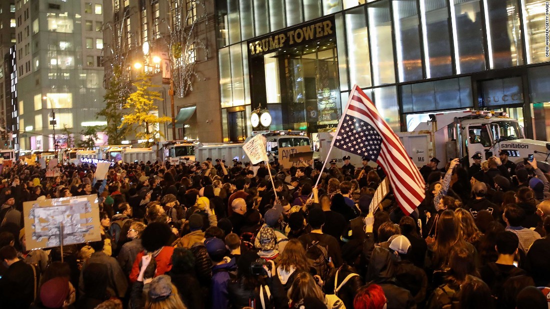 Anti-Trump Demonstrations: Citizen Voices From Across America Anti-Trump Demonstrations: Citizen Voices From Across America