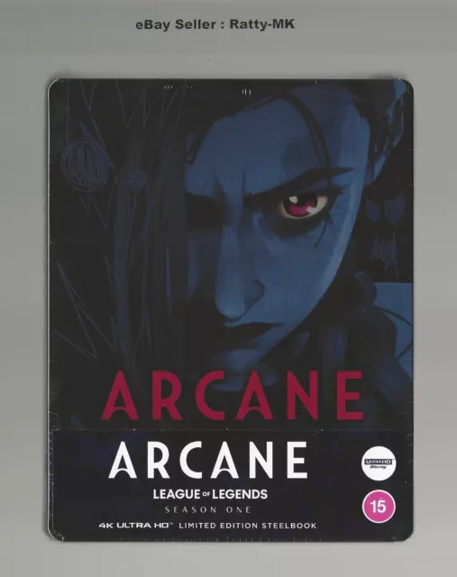 Arcane League Of Legends 4K Blu-ray Steelbook: 50% Off Amazon Deal Arcane League Of Legends 4K Blu-ray Steelbook: 50% Off Amazon Deal