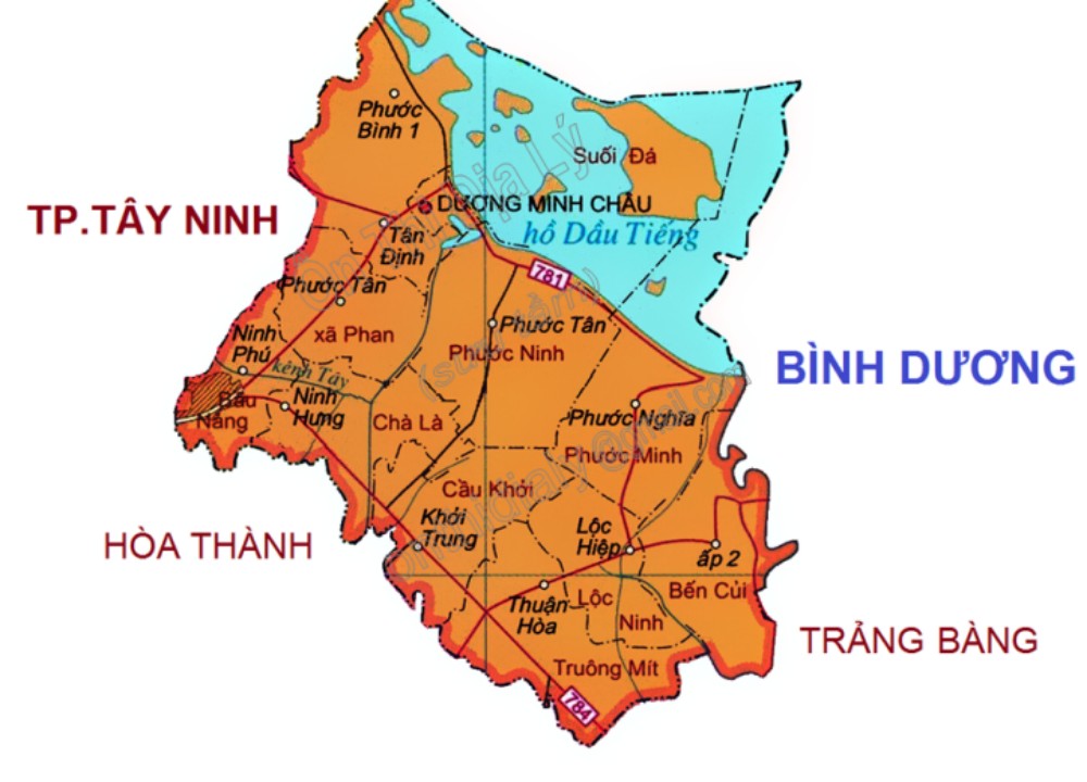 Bản Đồ Và Thông Tin Đường, Cầu Giữa Bình Dương Và Tây Ninh Bản Đồ Và Thông Tin Đường, Cầu Giữa Bình Dương Và Tây Ninh