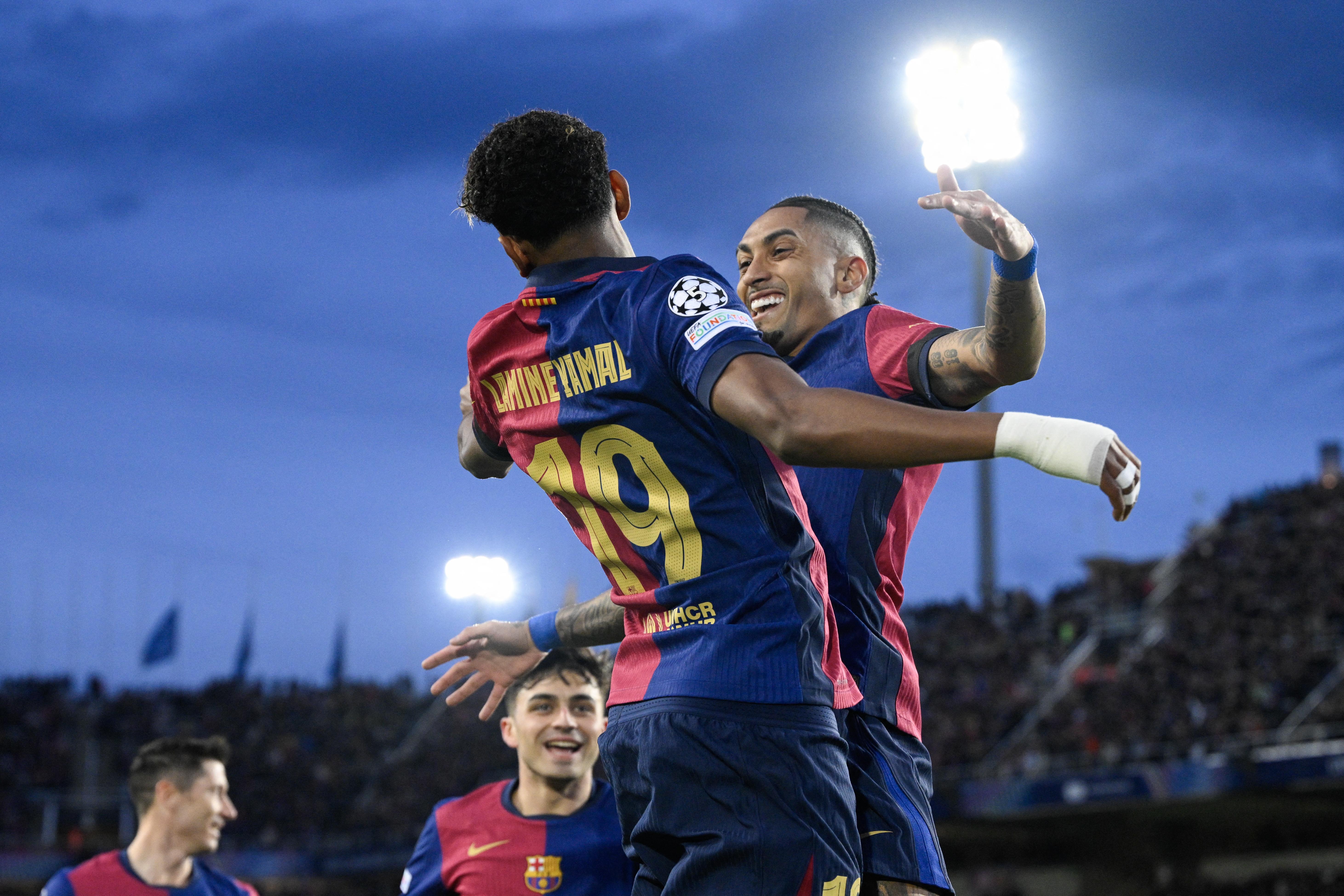 Barcelona's Champions League Victory: Yamal And Raphinha's Impact Barcelona's Champions League Victory: Yamal And Raphinha's Impact