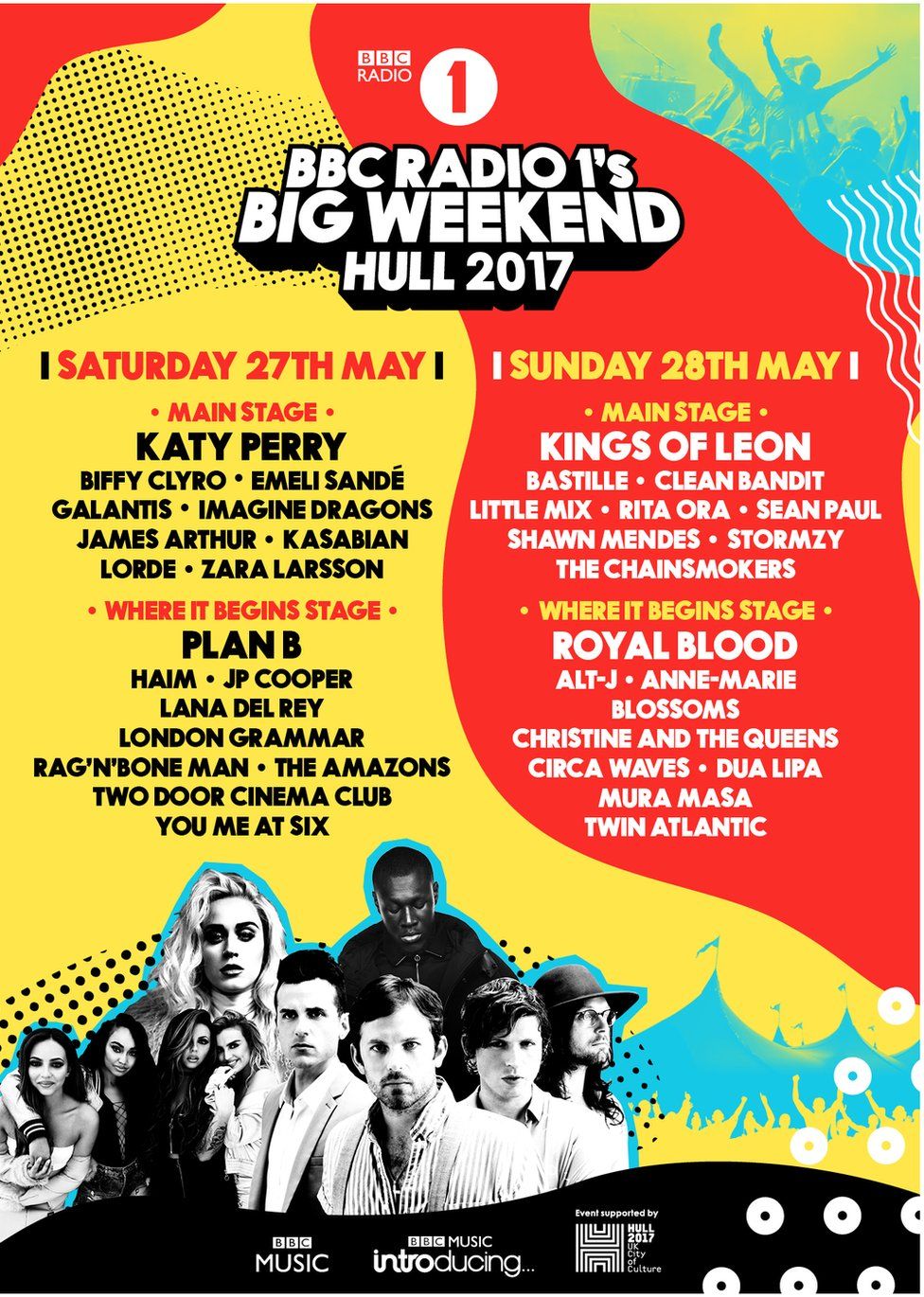 BBC Radio 1 Big Weekend: Full Lineup Featuring Jorja Smith, Biffy Clyro, And Blossoms BBC Radio 1 Big Weekend: Full Lineup Featuring Jorja Smith, Biffy Clyro, And Blossoms