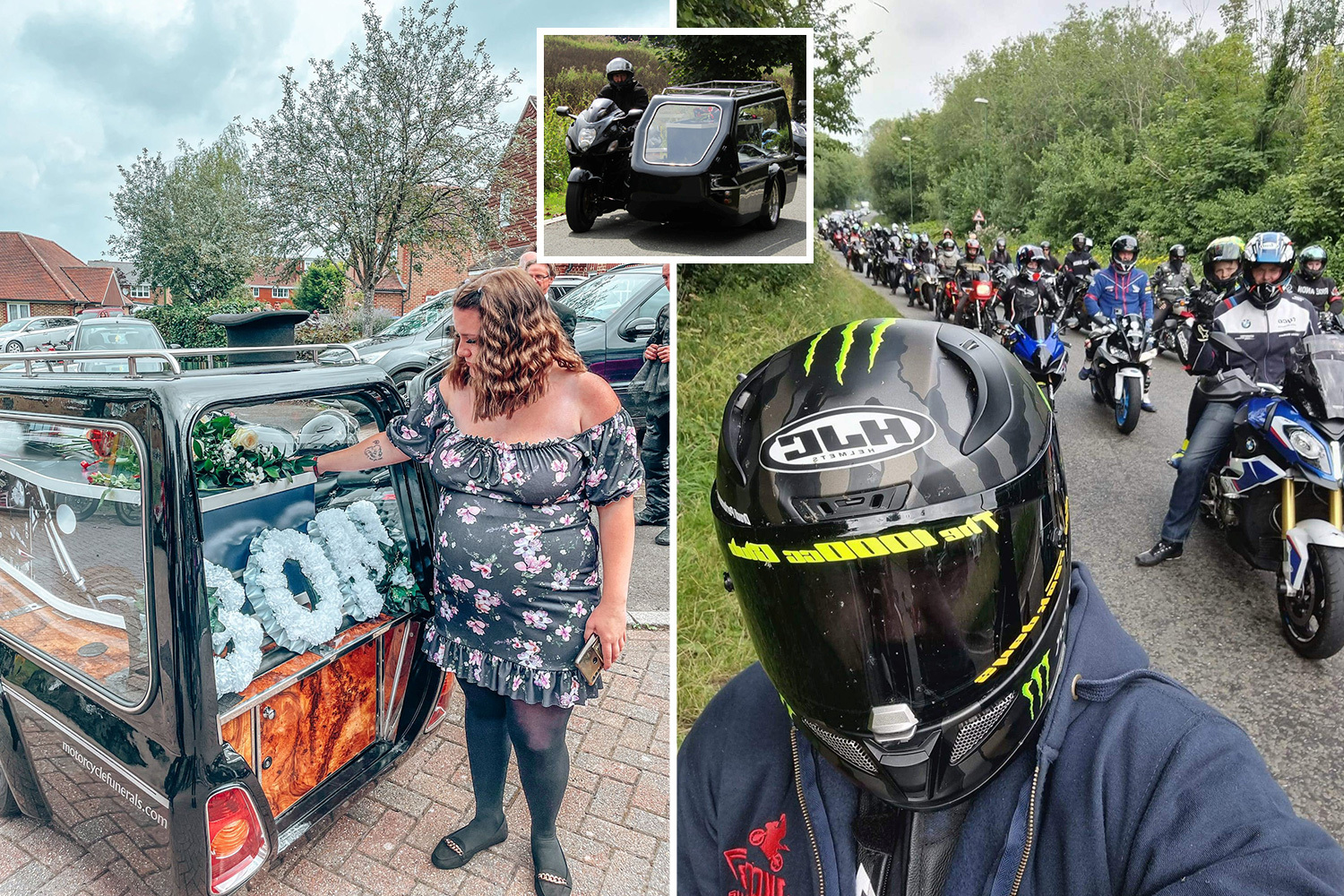 Beloved South Shields Biker Remembered By Hundreds At Funeral Beloved South Shields Biker Remembered By Hundreds At Funeral