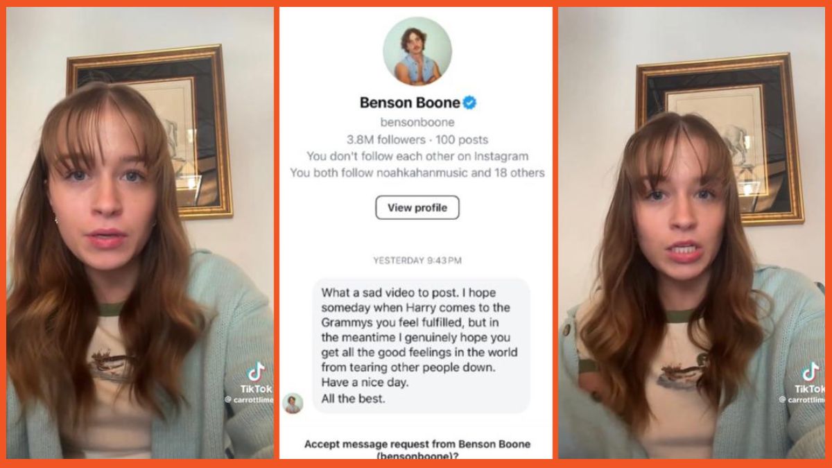 Benson Boone Responds To Harry Styles Comparison: Addressing Copyright Claims Benson Boone Responds To Harry Styles Comparison: Addressing Copyright Claims