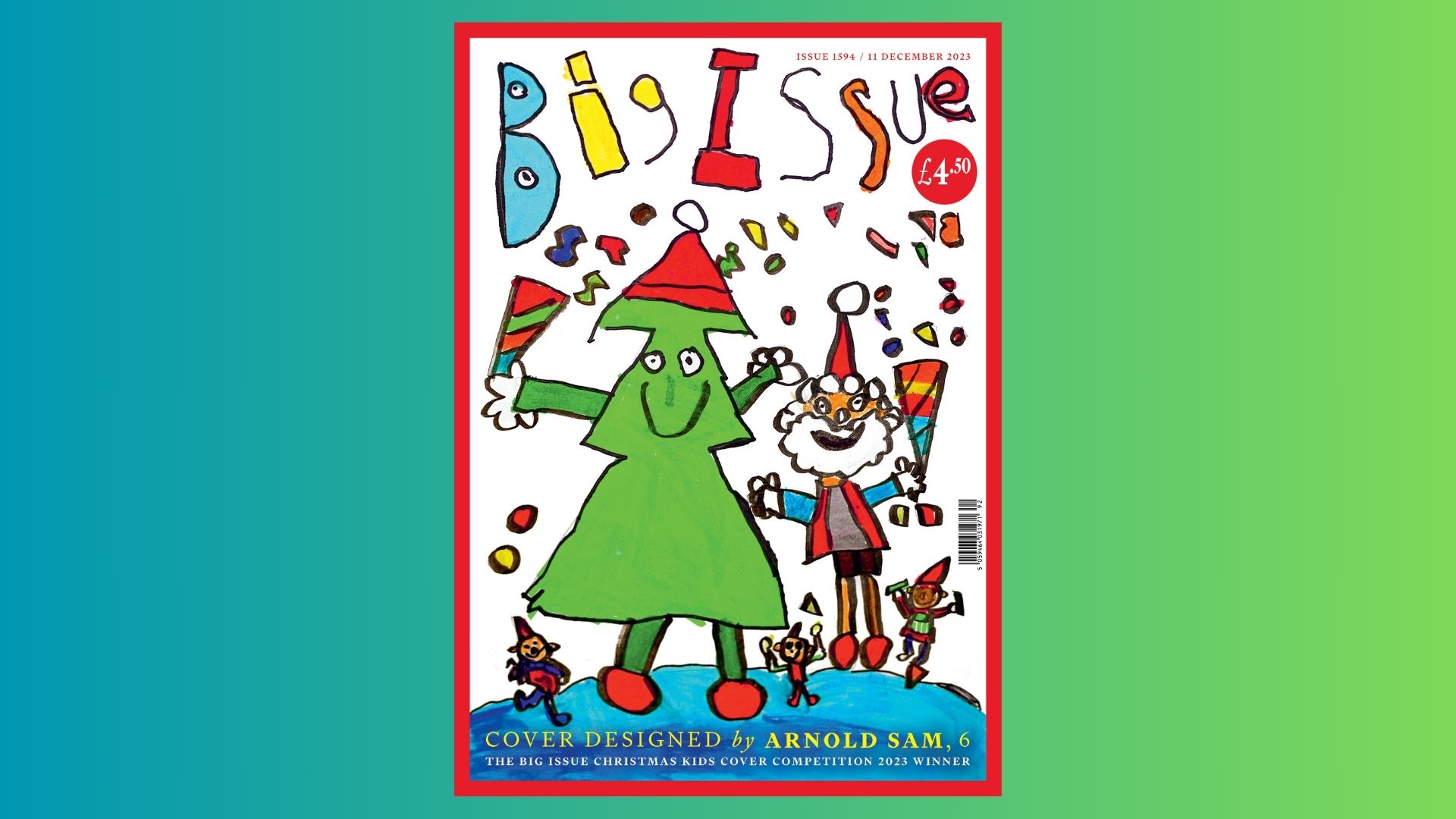 Big Issue Announces Winner Of Children's Competition Big Issue Announces Winner Of Children's Competition