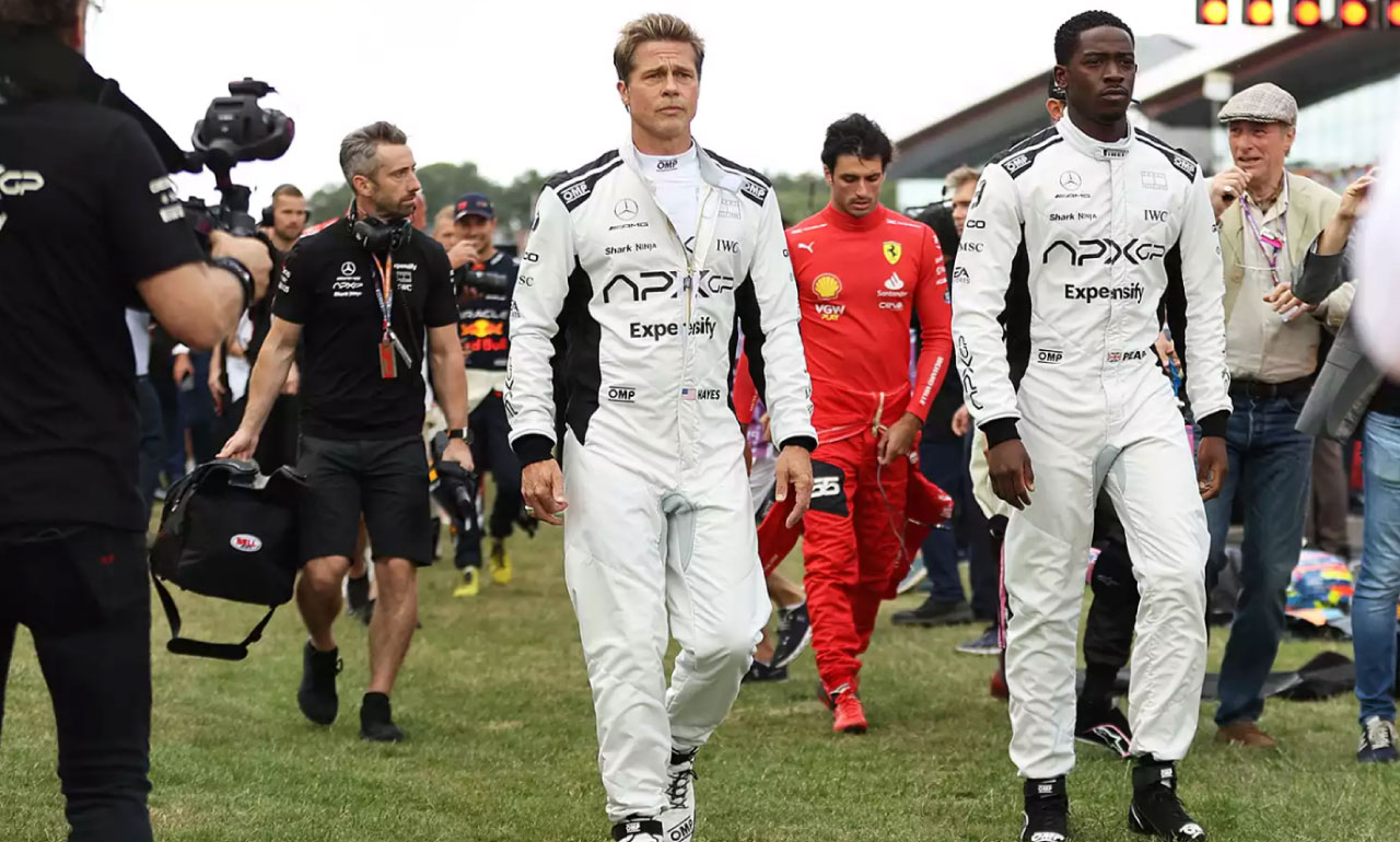 Brad Pitt's Formula 1 Movie: An Apple Maps Integration