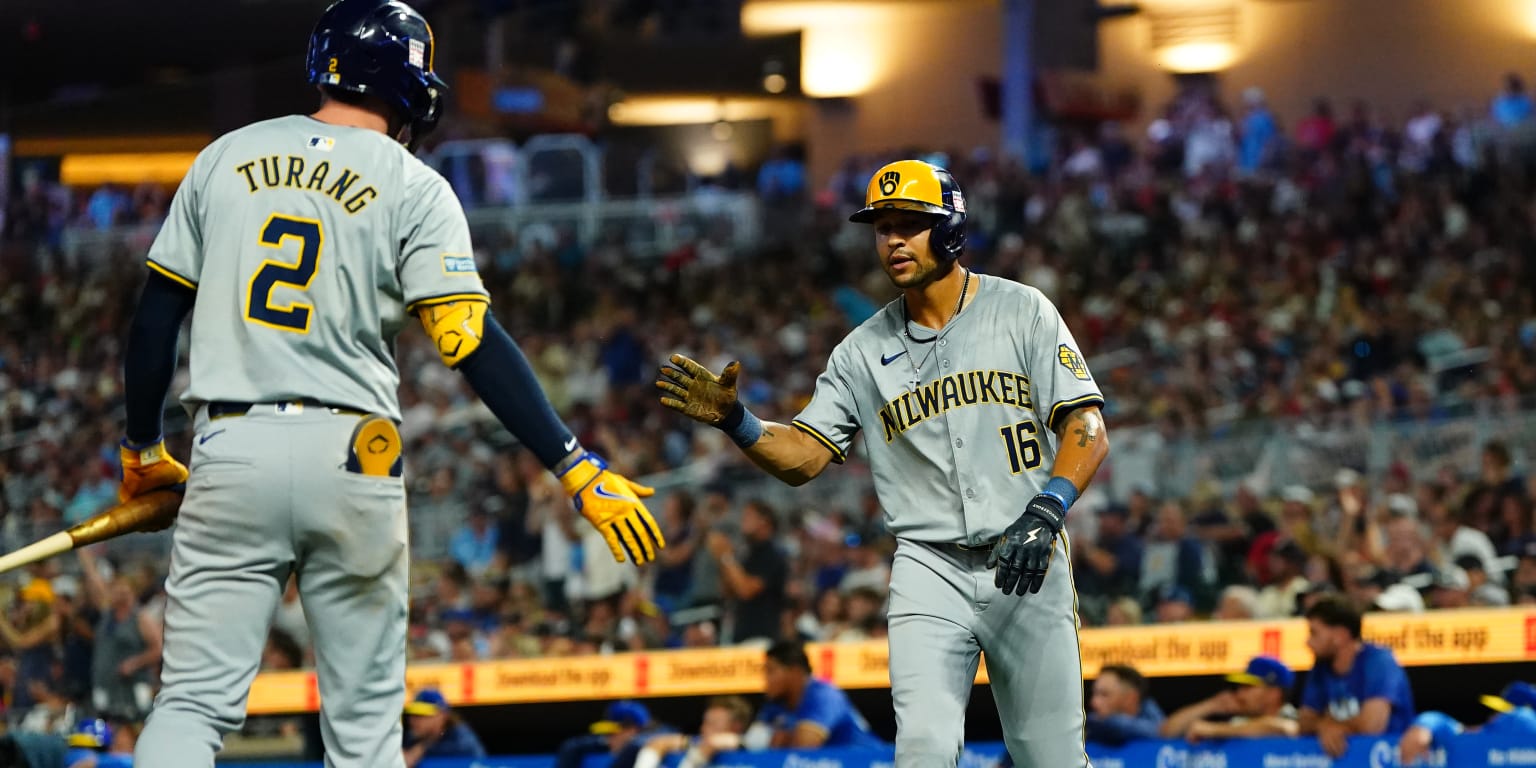 Brewers' Record-Setting Nine Stolen Bases Lead To Dominant Win Brewers' Record-Setting Nine Stolen Bases Lead To Dominant Win