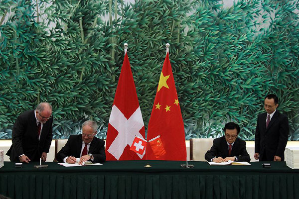 China And Switzerland Urge Dialogue To Resolve Tariff Disputes China And Switzerland Urge Dialogue To Resolve Tariff Disputes