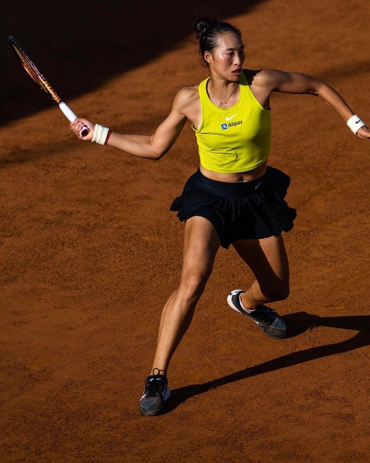 China Zheng Reaches Italian Open Last 16 China Zheng Reaches Italian Open Last 16