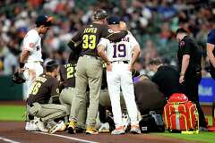 Concussion Protocol: Padre Luis Arraez Sidelined For 7 Days Concussion Protocol: Padre Luis Arraez Sidelined For 7 Days
