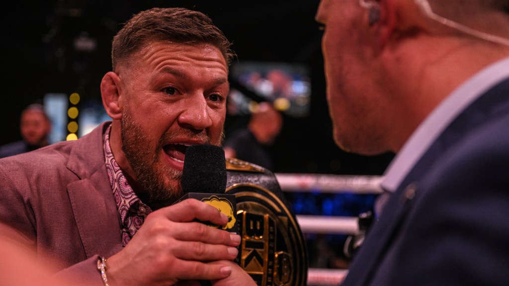 Conor McGregor's BKFC Endorsement: Recreating The Aldo Press Conference Moment Conor McGregor's BKFC Endorsement: Recreating The Aldo Press Conference Moment