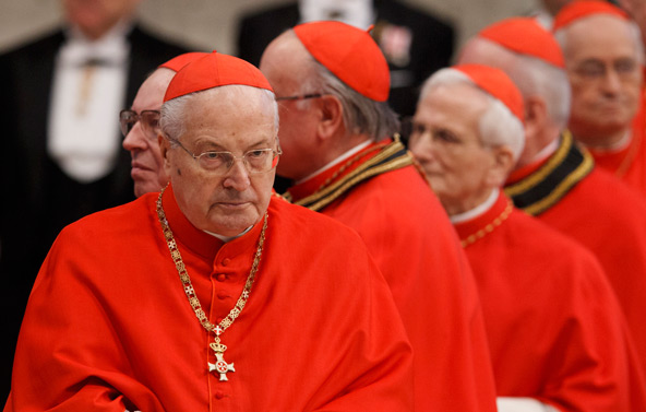 Convicted Cardinal's Right To Vote In Papal Conclave Questioned Convicted Cardinal's Right To Vote In Papal Conclave Questioned
