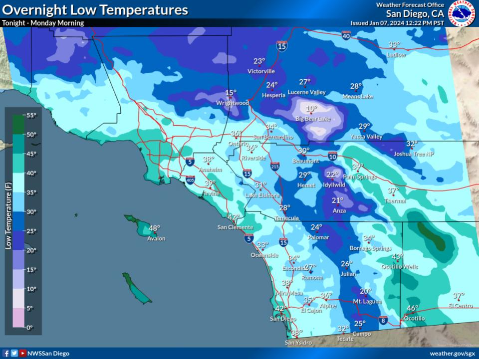 Cool, Wet, And Windy Weather Alert For San Diego County Cool, Wet, And Windy Weather Alert For San Diego County