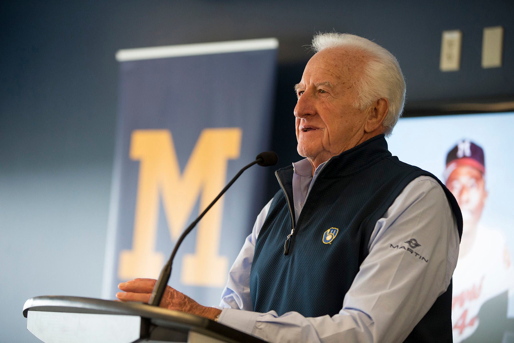 Cory Provus Honors Late Mentor Bob Uecker Cory Provus Honors Late Mentor Bob Uecker