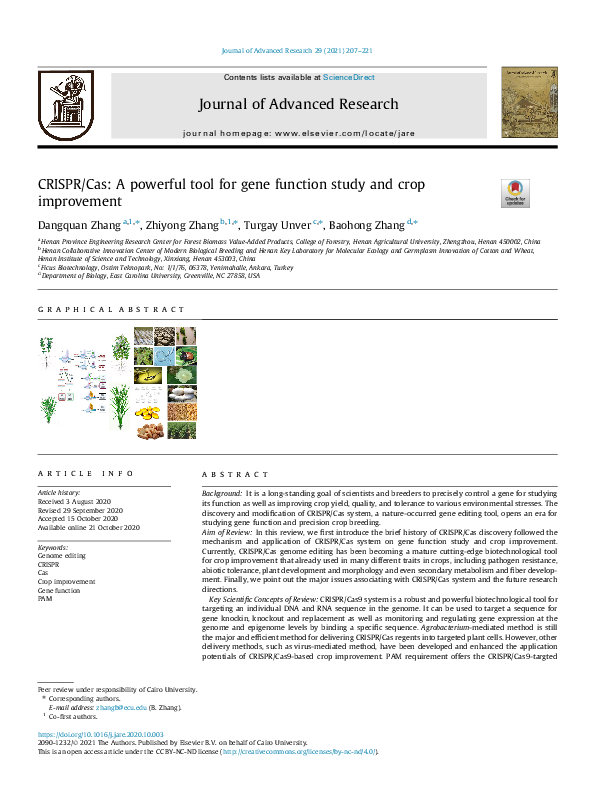 CRISPR-Cas Systems: A Powerful Tool For Whole Gene Insertion CRISPR-Cas Systems: A Powerful Tool For Whole Gene Insertion