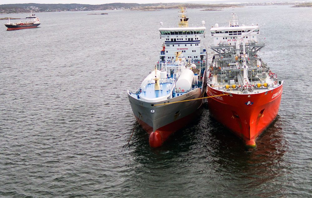Cruise Ship LNG Bunkering: Shell's Commitment To Sustainability In Barcelona Cruise Ship LNG Bunkering: Shell's Commitment To Sustainability In Barcelona
