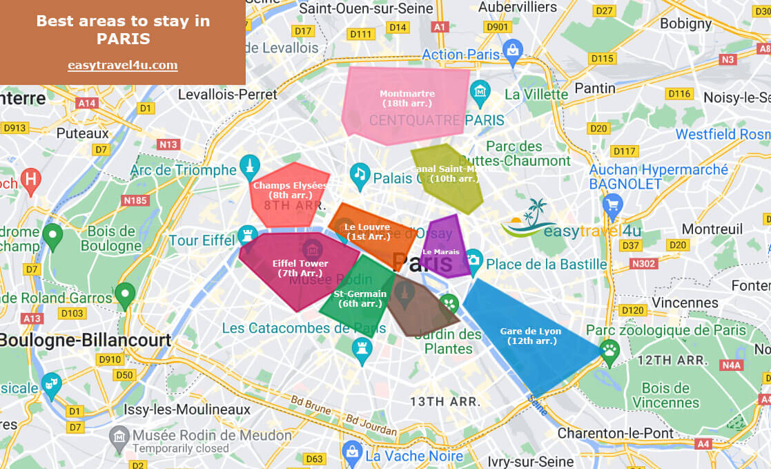 Discover The Best Areas To Stay In Paris: A Neighborhood Guide Discover The Best Areas To Stay In Paris: A Neighborhood Guide