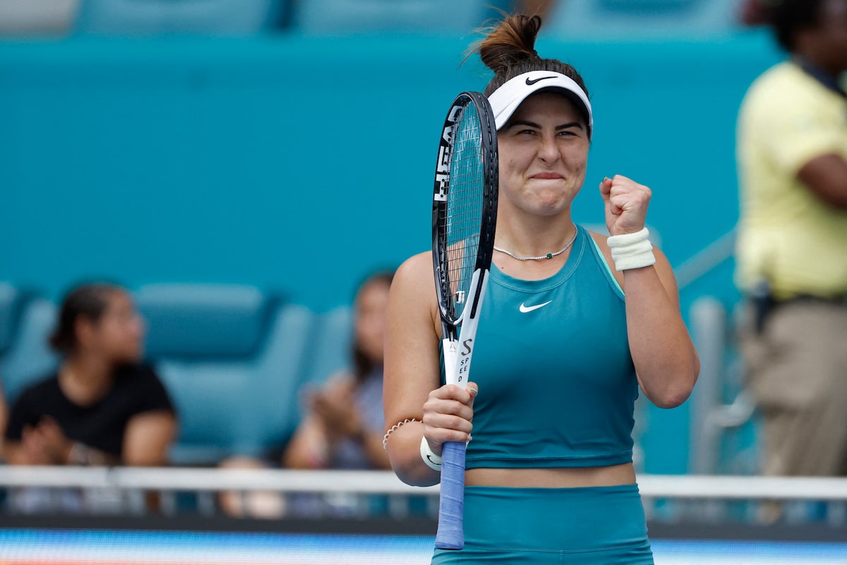 Dominant Raducanu Storms Into Miami Open Last 16 Dominant Raducanu Storms Into Miami Open Last 16