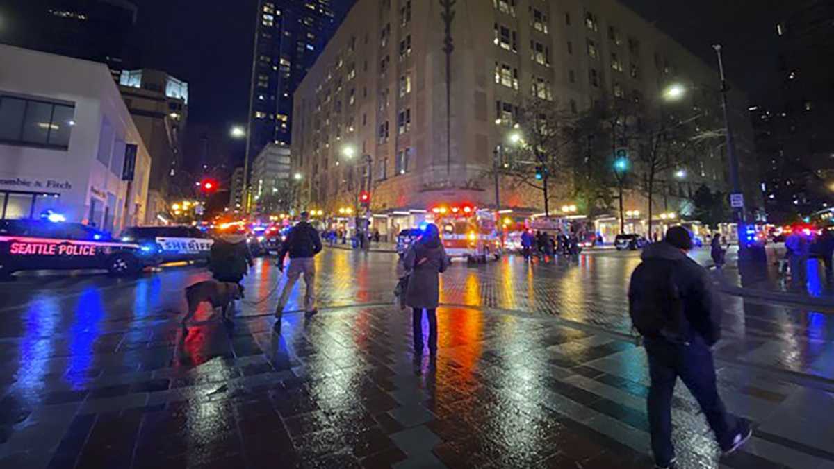 Double Shooting Under Investigation In Downtown Seattle Double Shooting Under Investigation In Downtown Seattle