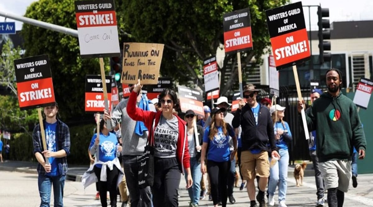 Double Trouble In Hollywood: The Writers' And Actors' Joint Strike Double Trouble In Hollywood: The Writers' And Actors' Joint Strike