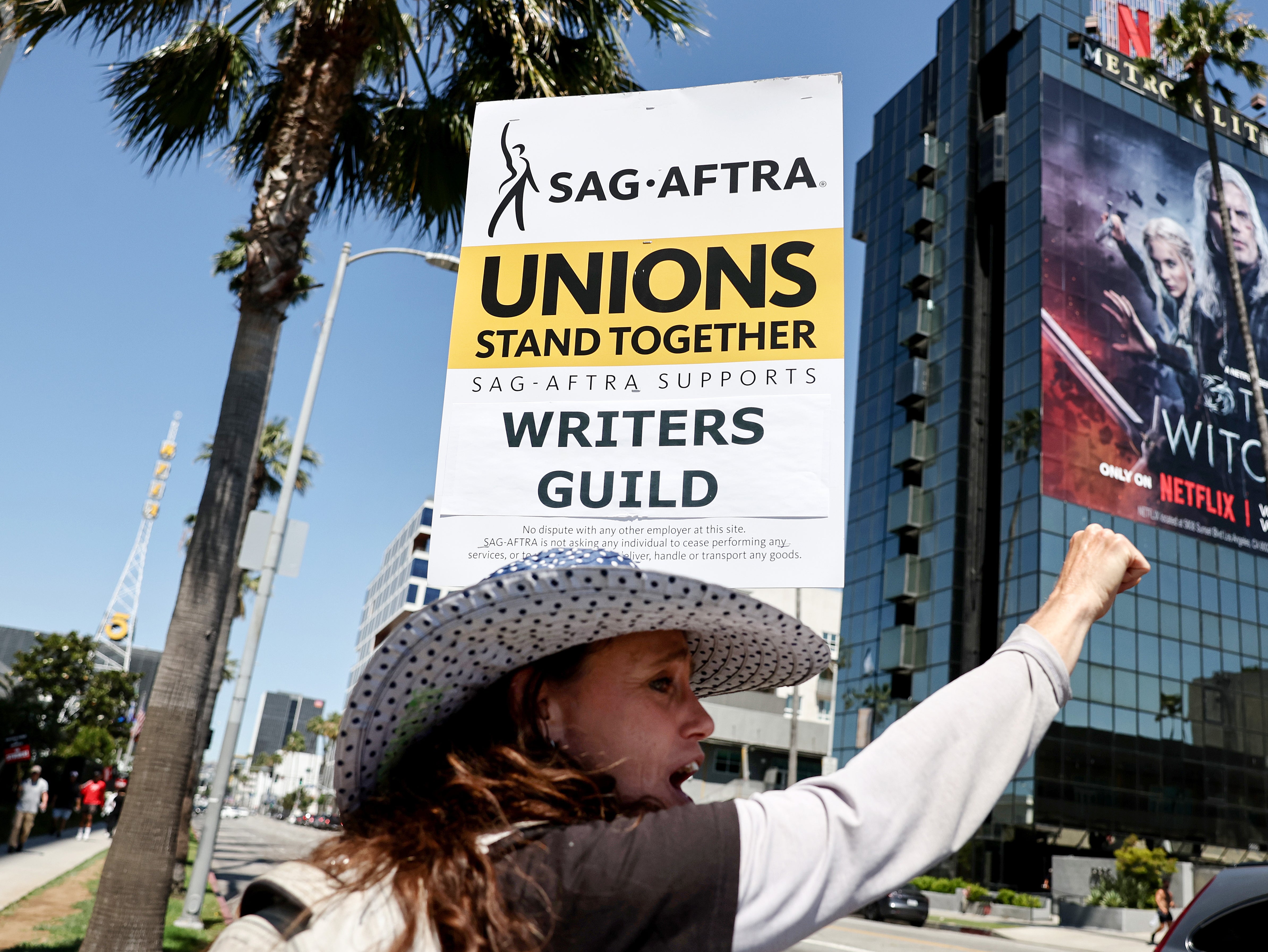 Double Trouble In Hollywood: Writers And Actors Strike Brings Production To Halt Double Trouble In Hollywood: Writers And Actors Strike Brings Production To Halt