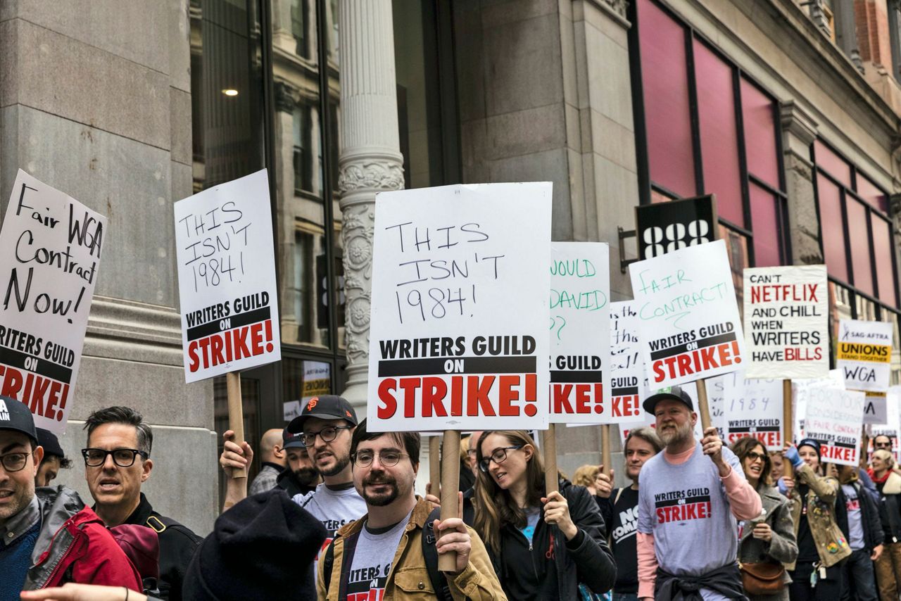 Double Trouble In Hollywood: Writers And Actors Strike Impacts Production Double Trouble In Hollywood: Writers And Actors Strike Impacts Production