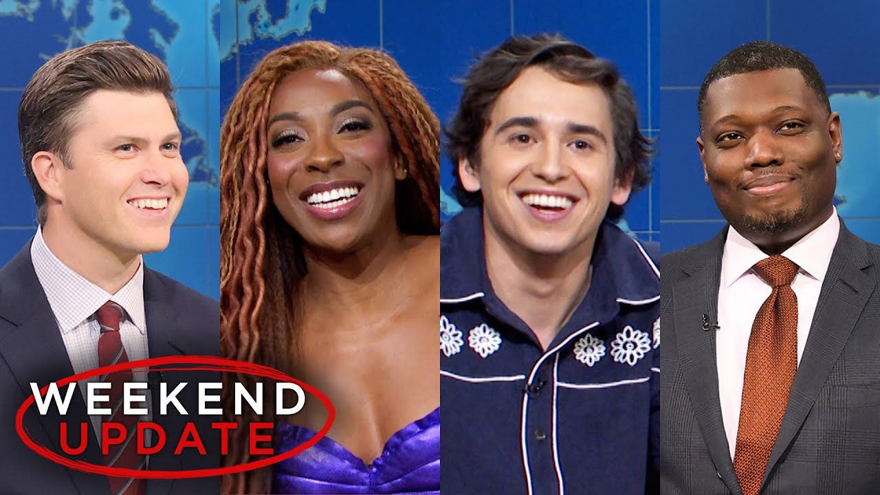 Ego Nwodim And Weekend Update Hosts React To SNL Audience Outburst Ego Nwodim And Weekend Update Hosts React To SNL Audience Outburst