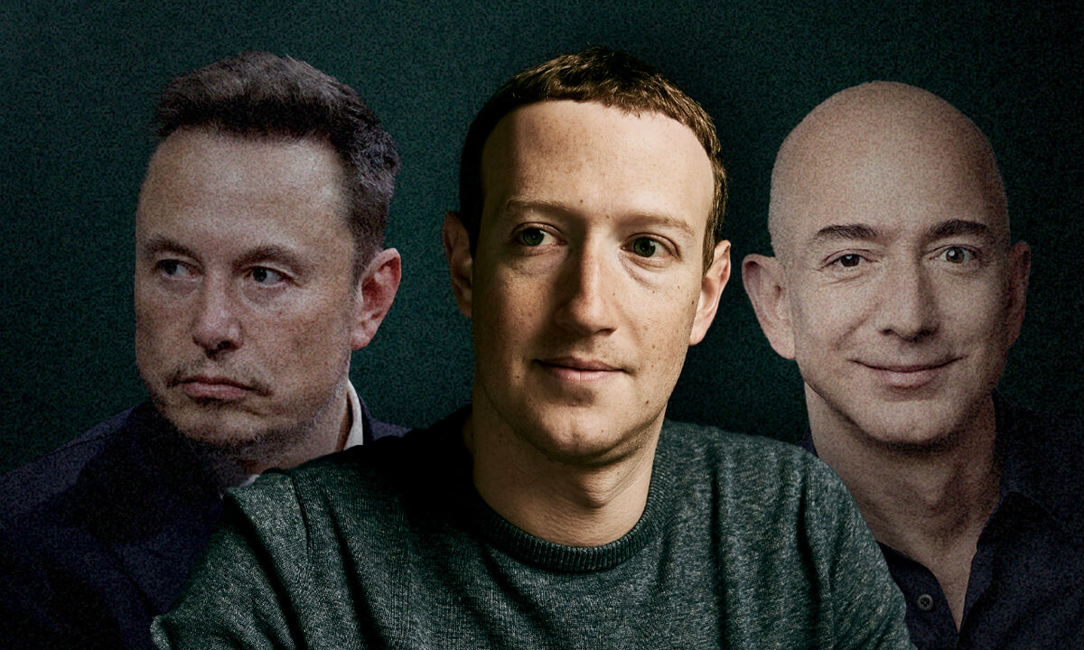 Elon Musk, Mark Zuckerberg E Jeff Bezos: La Lotta Per Il Titolo Di Uomo Più Ricco Del Mondo Nel 2025 Elon Musk, Mark Zuckerberg E Jeff Bezos: La Lotta Per Il Titolo Di Uomo Più Ricco Del Mondo Nel 2025