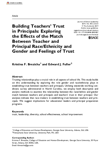 Evanston Tap Water: Exploring The Impact Of Gender, Race, And Personal History On Trust Evanston Tap Water: Exploring The Impact Of Gender, Race, And Personal History On Trust