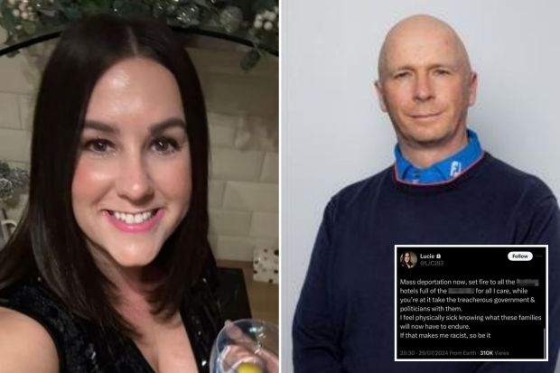 Ex-Tory Councillor's Wife Awaits Appeal Verdict On Racial Hatred Tweet Ex-Tory Councillor's Wife Awaits Appeal Verdict On Racial Hatred Tweet