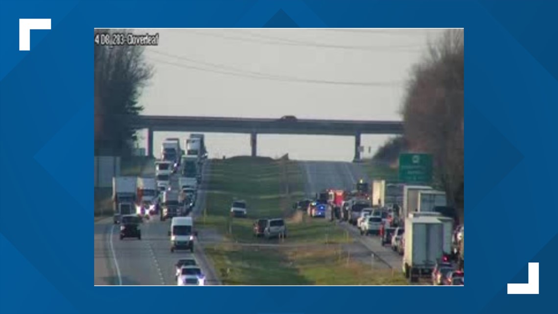 FedEx Truck Blaze Closes Portion Of Route 283, Lancaster County FedEx Truck Blaze Closes Portion Of Route 283, Lancaster County