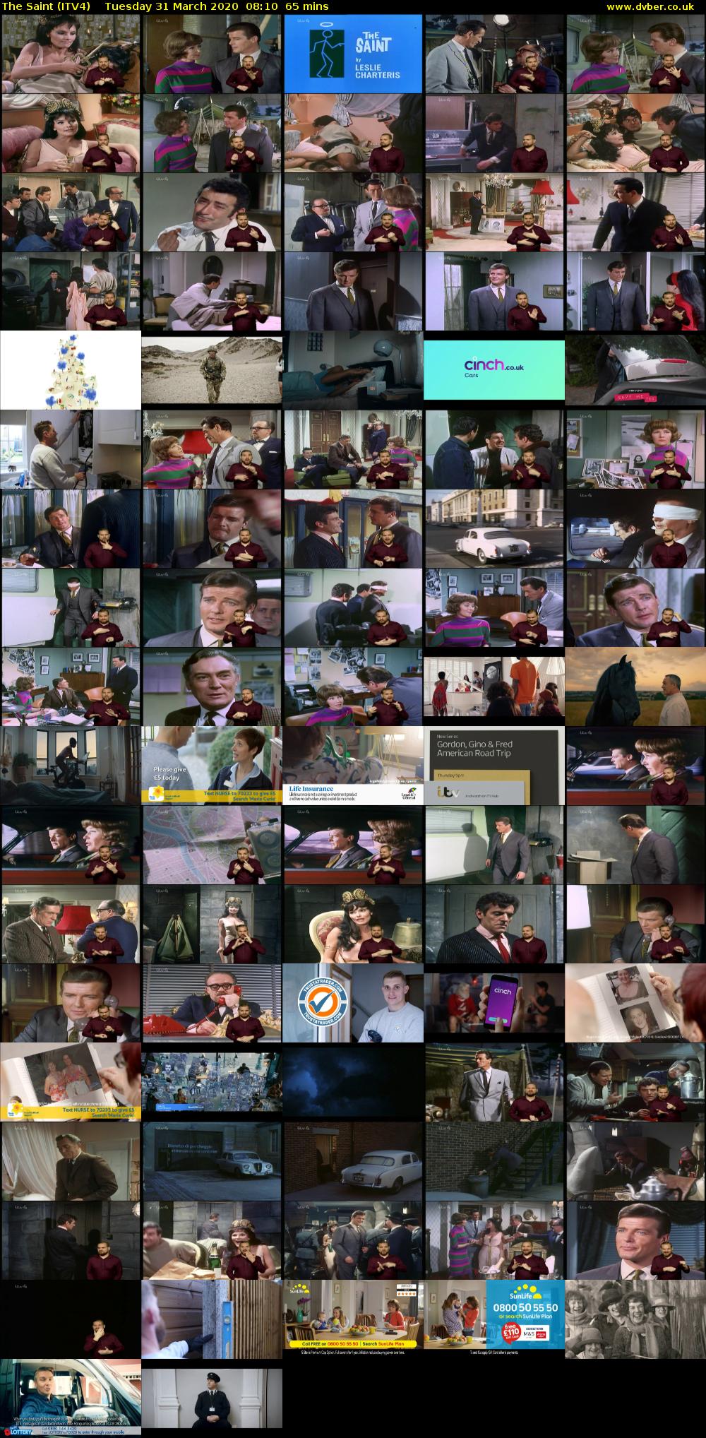 Find The Saint On ITV4: Complete Episode Information Find The Saint On ITV4: Complete Episode Information