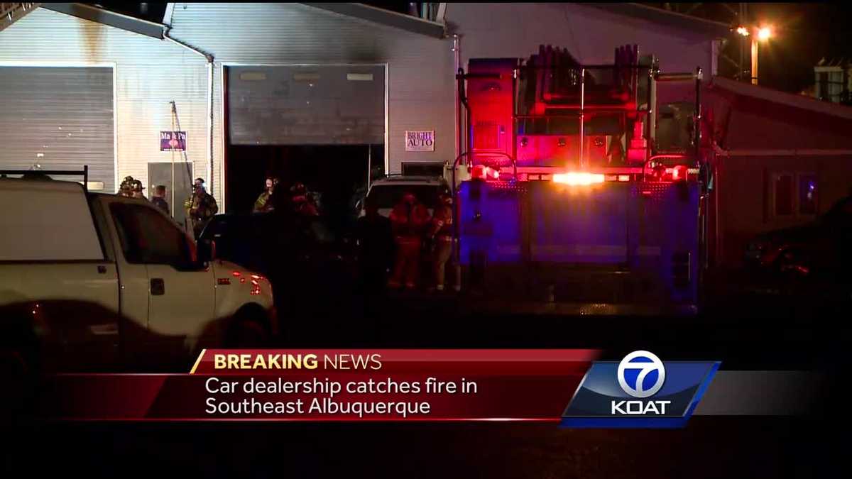 Firefighters Respond To Major Car Dealership Fire Firefighters Respond To Major Car Dealership Fire