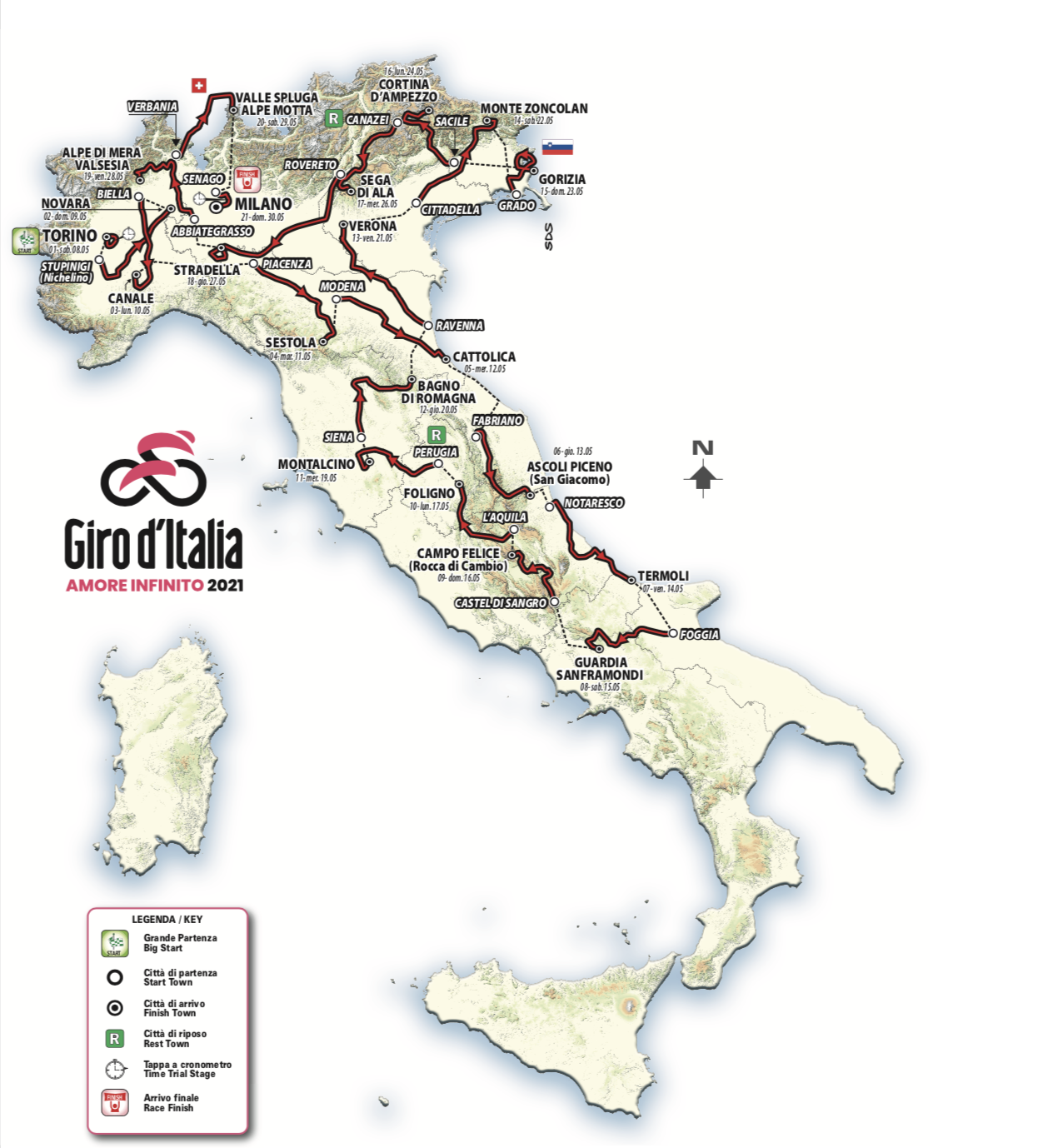 Follow The Live Men's Giro D'Italia Follow The Live Men's Giro D'Italia