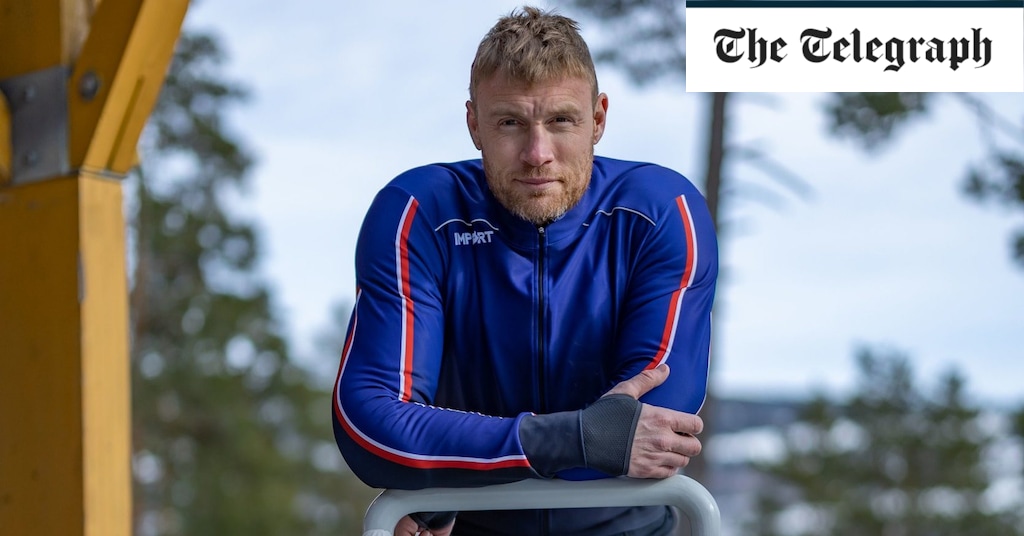 Freddie Flintoff's Top Gear Crash: One Month Of Recovery At Home Freddie Flintoff's Top Gear Crash: One Month Of Recovery At Home