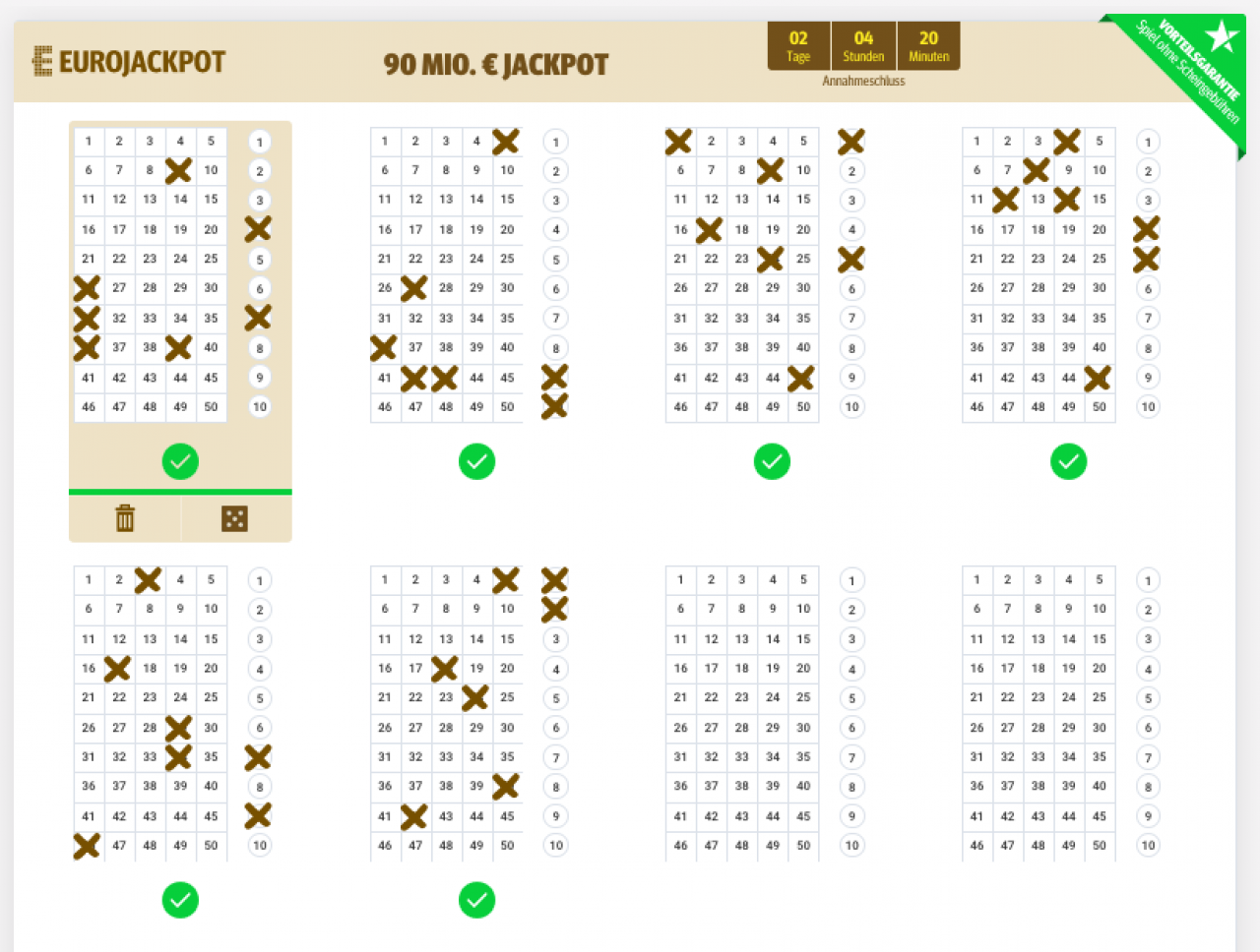 Freitag, 09. Mai 2025: Alle Eurojackpot Gewinnzahlen Hier Freitag, 09. Mai 2025: Alle Eurojackpot Gewinnzahlen Hier