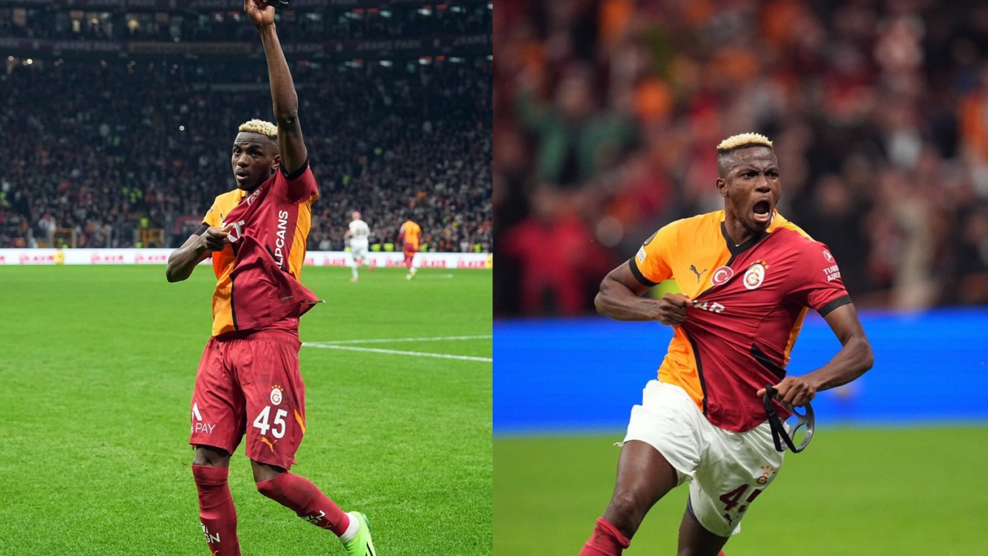 Galatasaray's Osimhen Nets Brace, Reaches 33 Goals In Turkey Galatasaray's Osimhen Nets Brace, Reaches 33 Goals In Turkey