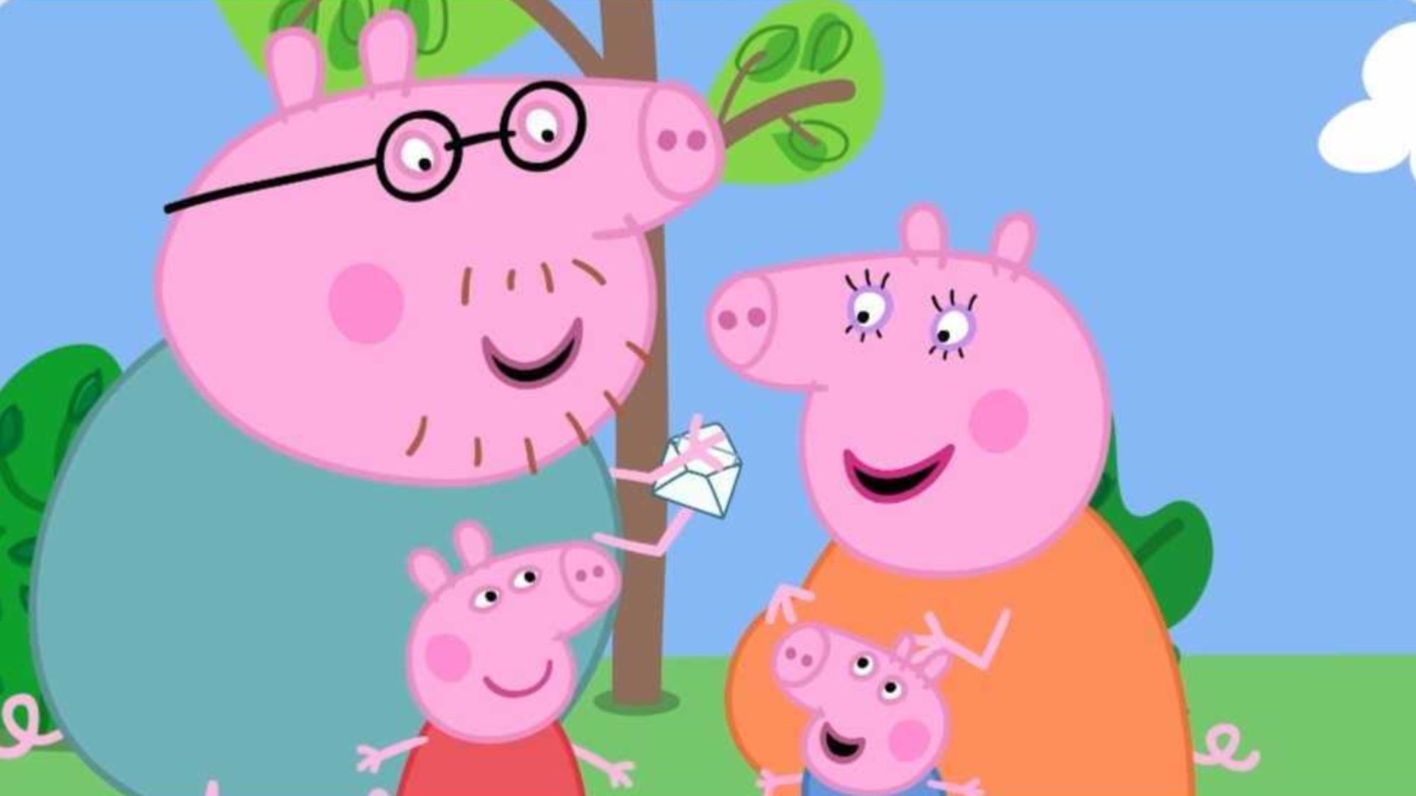 Gender Reveal Party: Peppa Pig's Parents Celebrate New Arrival Gender Reveal Party: Peppa Pig's Parents Celebrate New Arrival