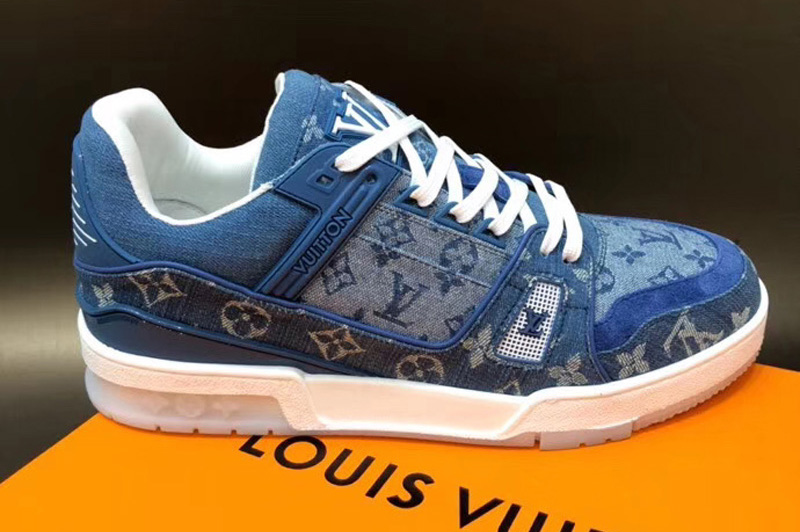 Gucci Re-Web Women's Blue Denim Sneakers: 838831FAEVU4645 - May 2025 Release