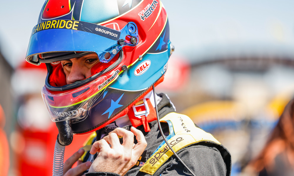 Herta Targets Race Pace Improvement At Barber Herta Targets Race Pace Improvement At Barber