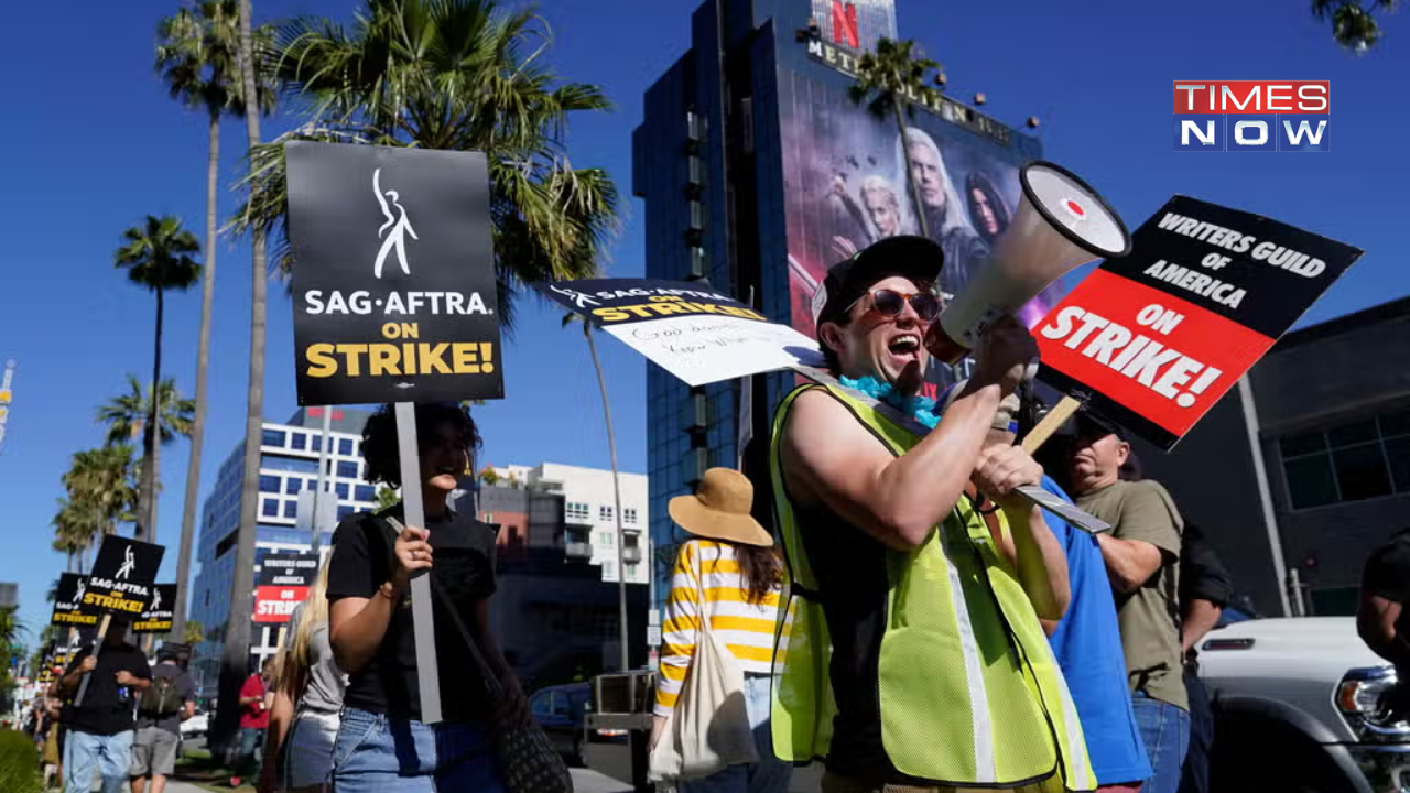 Hollywood Production Grinds To Halt Amidst WGA And SAG-AFTRA Strike Hollywood Production Grinds To Halt Amidst WGA And SAG-AFTRA Strike