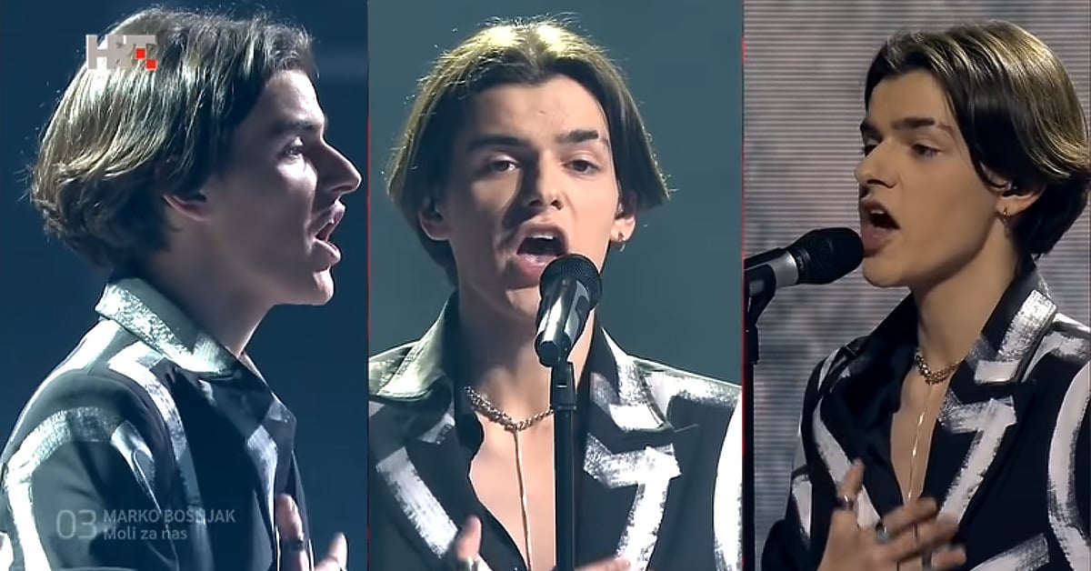 Hrvatska Na Eurosongu: Marko Bošnjak Nosi Zastavu. Hrvatska Na Eurosongu: Marko Bošnjak Nosi Zastavu.