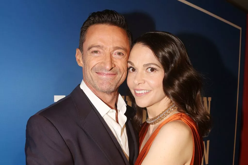 Hugh Jackman's Cozy Photos Spark Speculation: The Sutton Foster Factor Hugh Jackman's Cozy Photos Spark Speculation: The Sutton Foster Factor