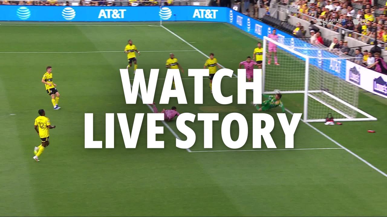 Inter Miami Defeats Columbus Crew 1-0 Before Record Crowd Inter Miami Defeats Columbus Crew 1-0 Before Record Crowd