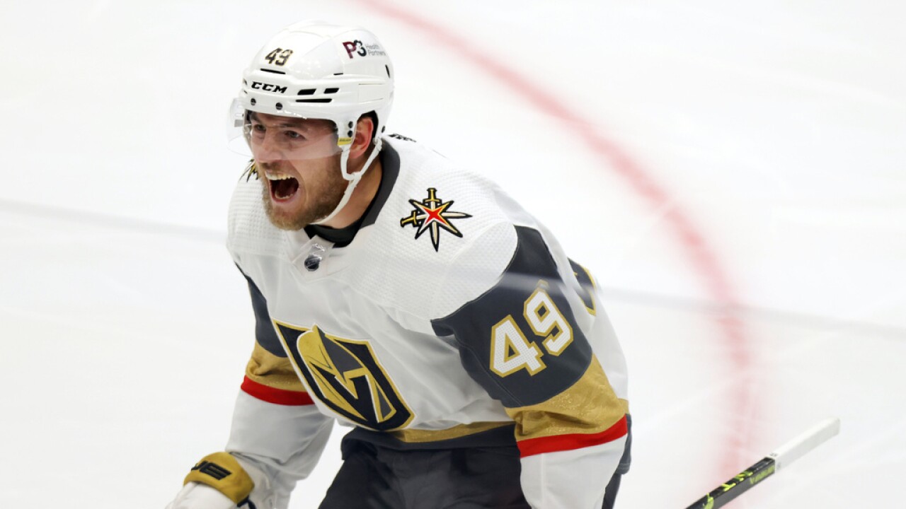 Ivan Barbashev's OT Goal Wins Game 4 For Vegas Golden Knights Ivan Barbashev's OT Goal Wins Game 4 For Vegas Golden Knights