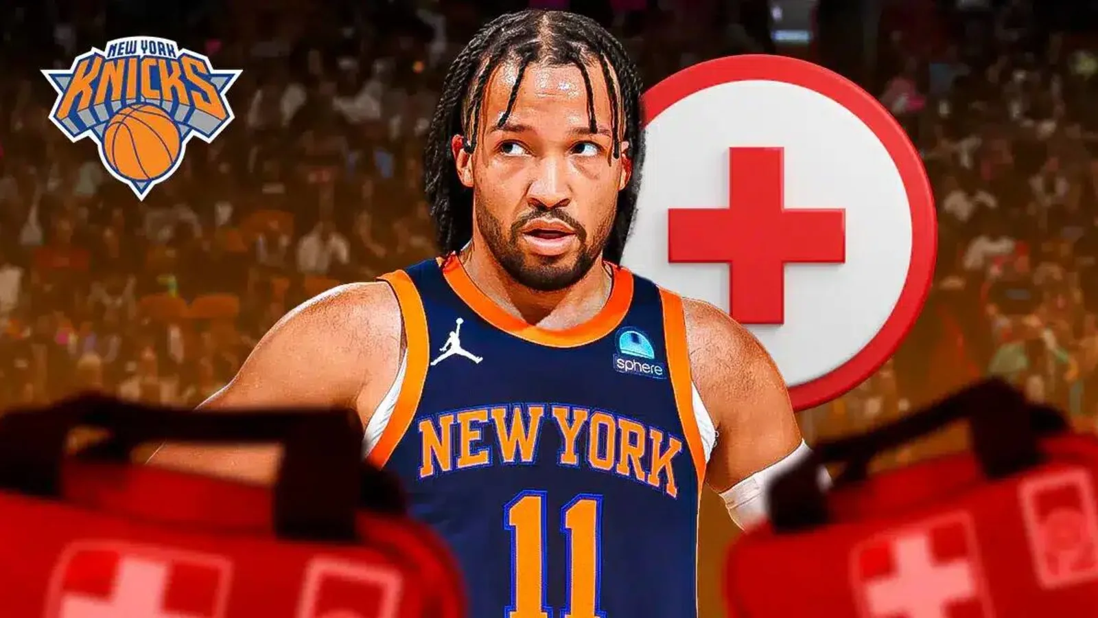 Jalen Brunson's Ankle Injury: Knicks Exit Lakers Game In Overtime Jalen Brunson's Ankle Injury: Knicks Exit Lakers Game In Overtime